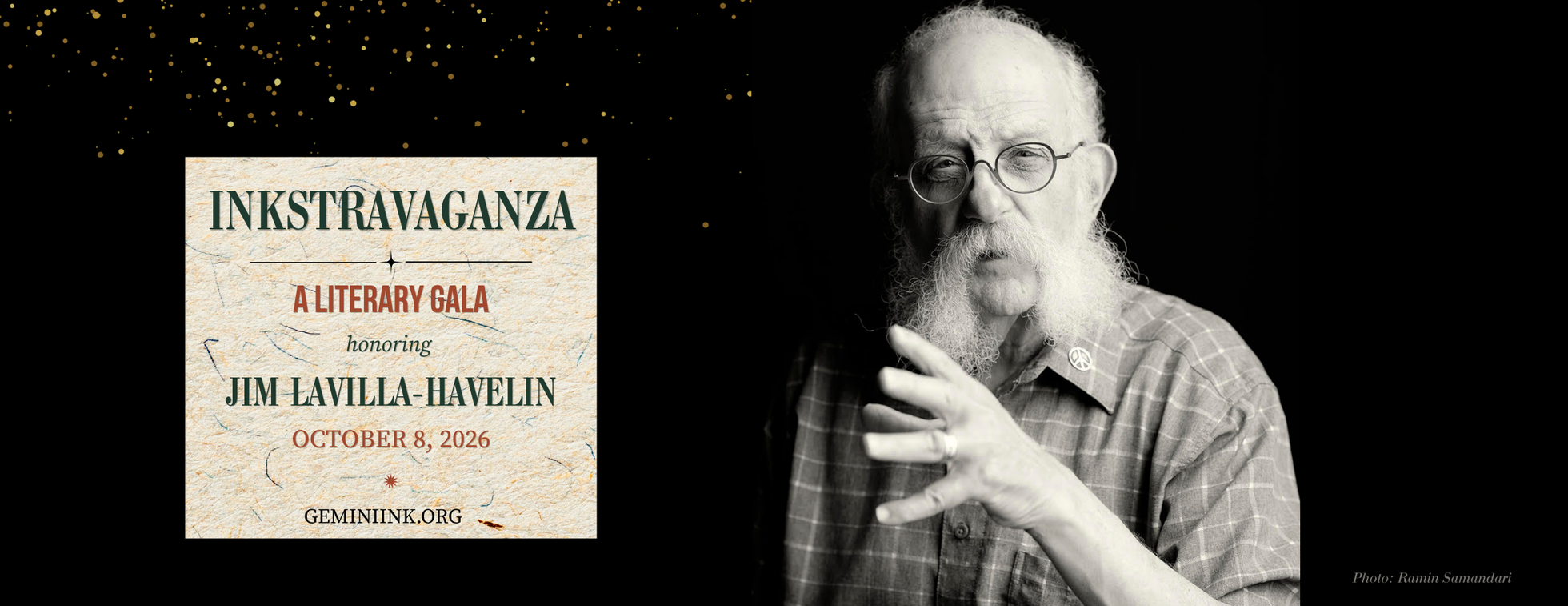 2026 Inkstravaganza “Be-mused, Be-dazzled, Be-loved: An Evening with Jim LaVilla Havelin”